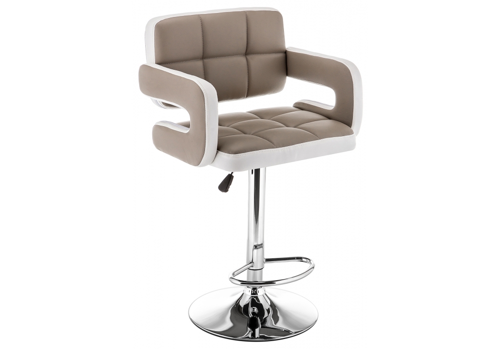 Барный стул Венд бежевый / белый