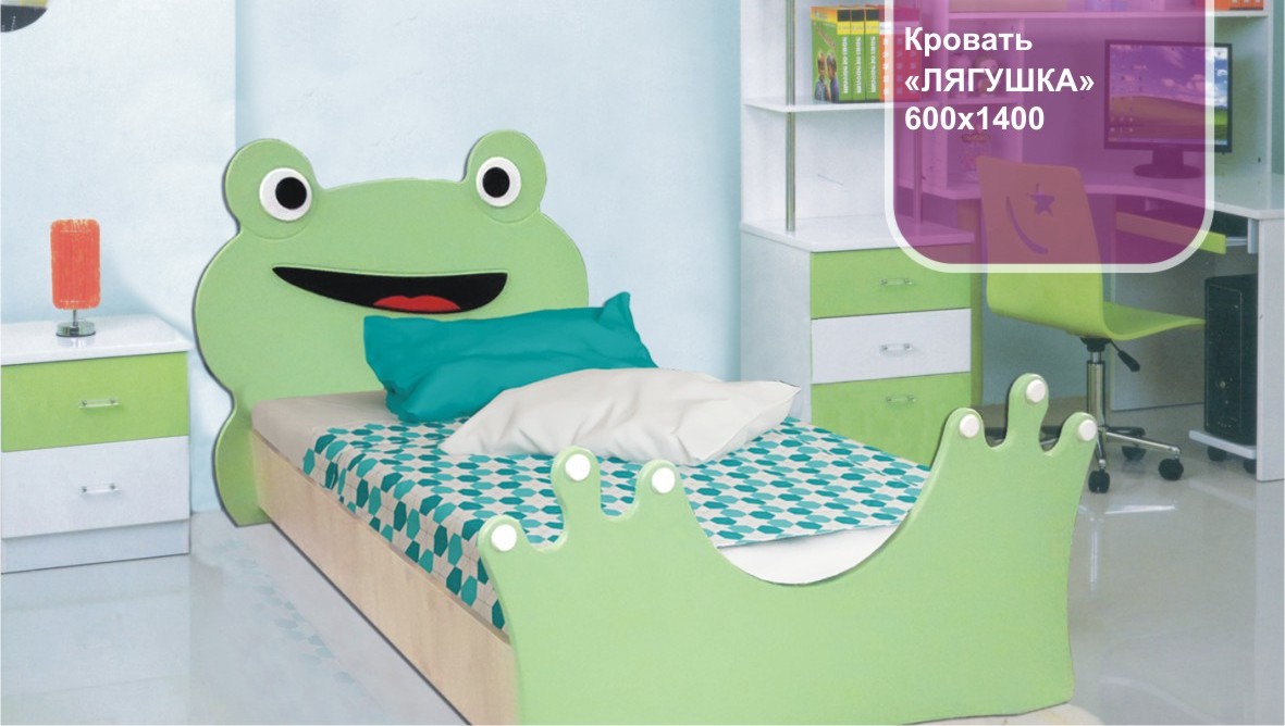 Кровать Лягушка МДФ