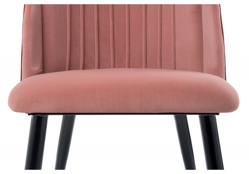 Стул Орлеан розовый/красный